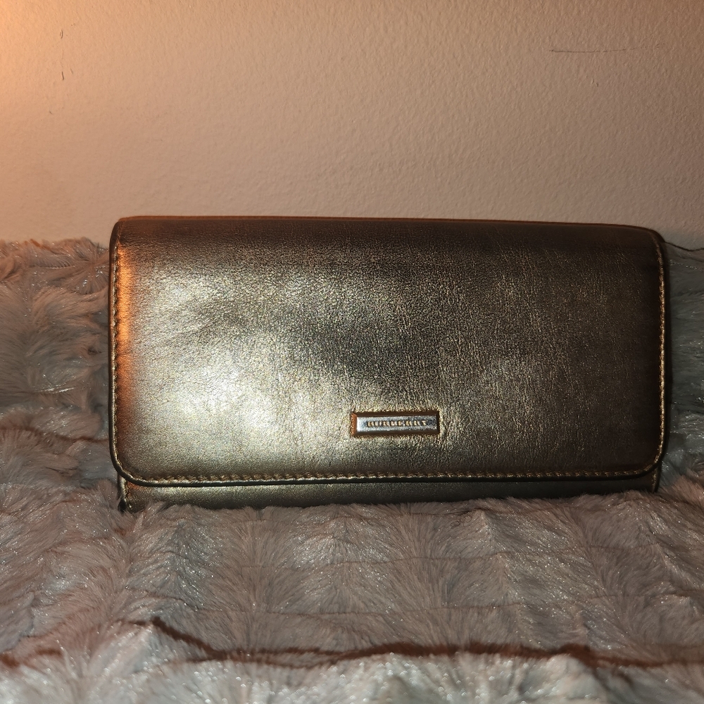 Metallic Burberry Wallet